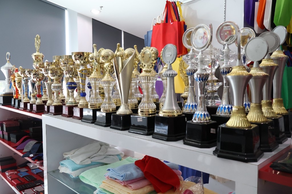 Trophies and awards for education and events