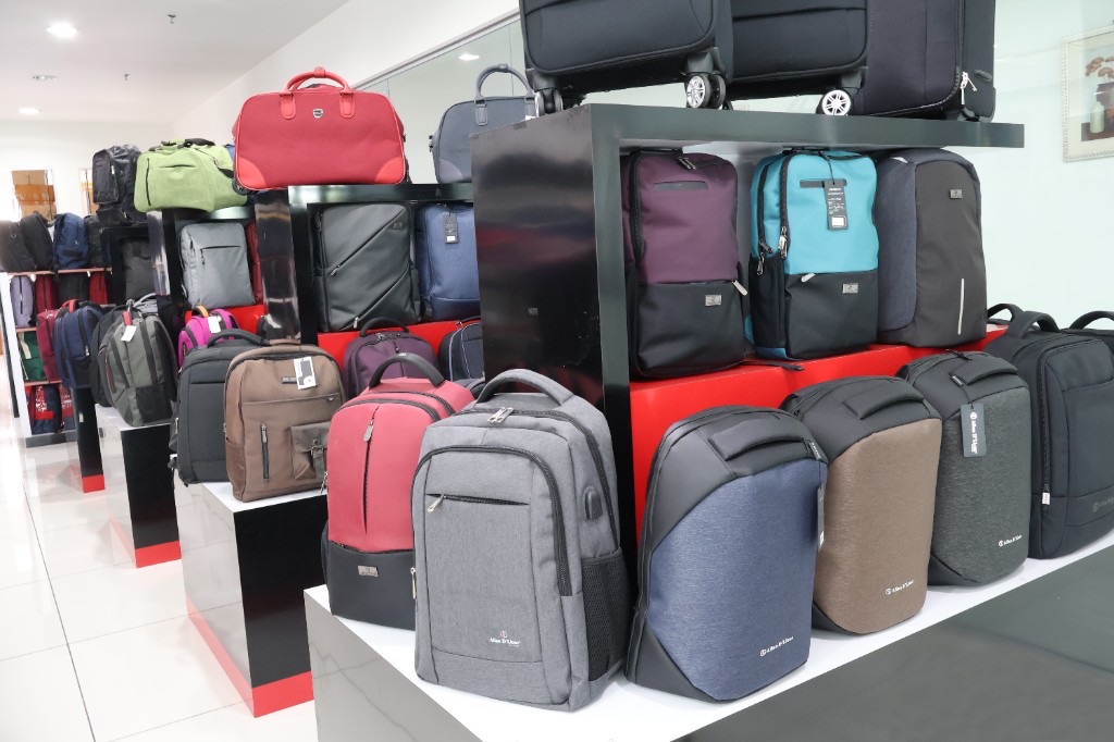 Corporate gift bags and backpacks in stock