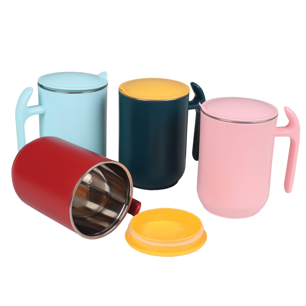[M-4856-BL] 304 THERMO MUG (BL)