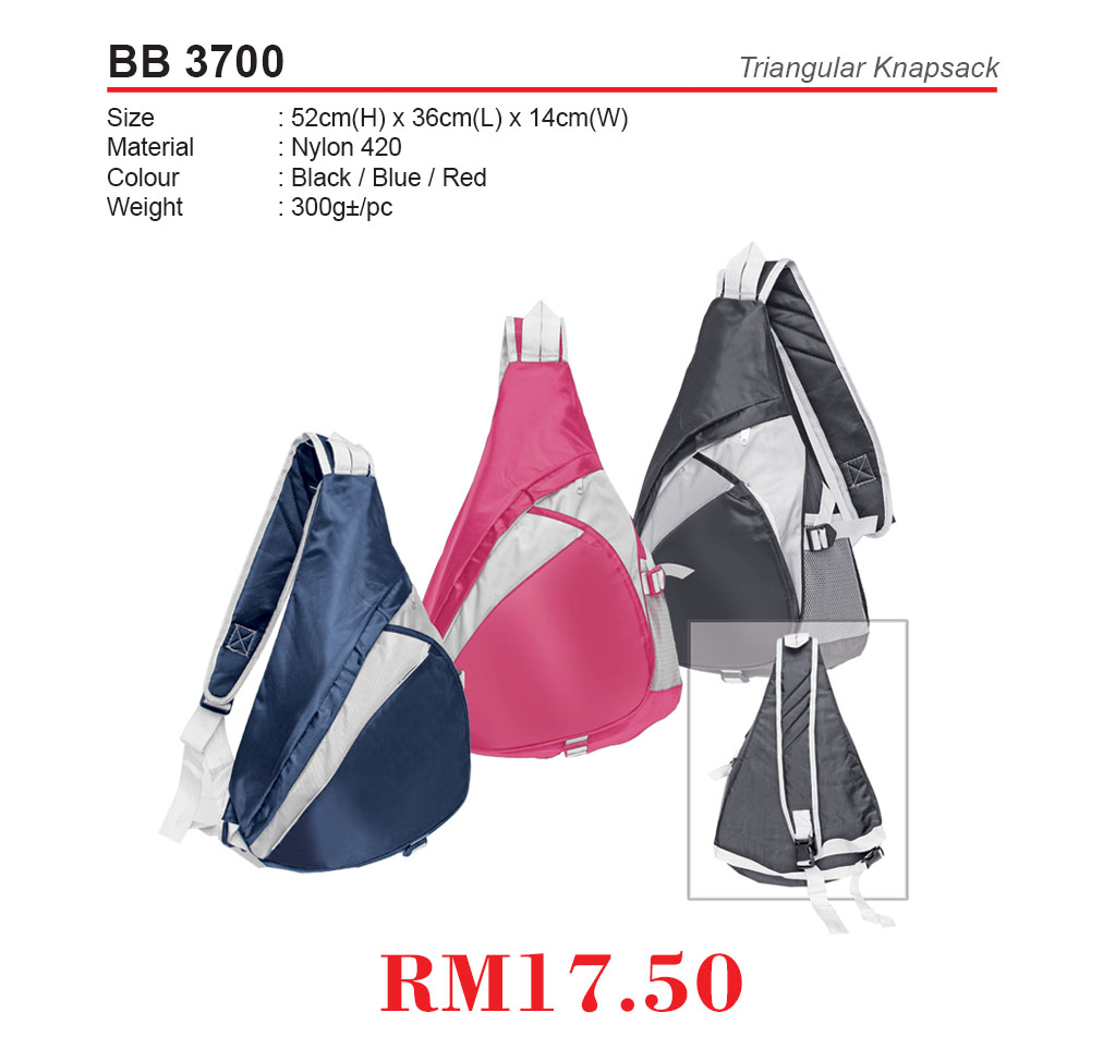[BB-3700-BK] BACKPACK (BK)