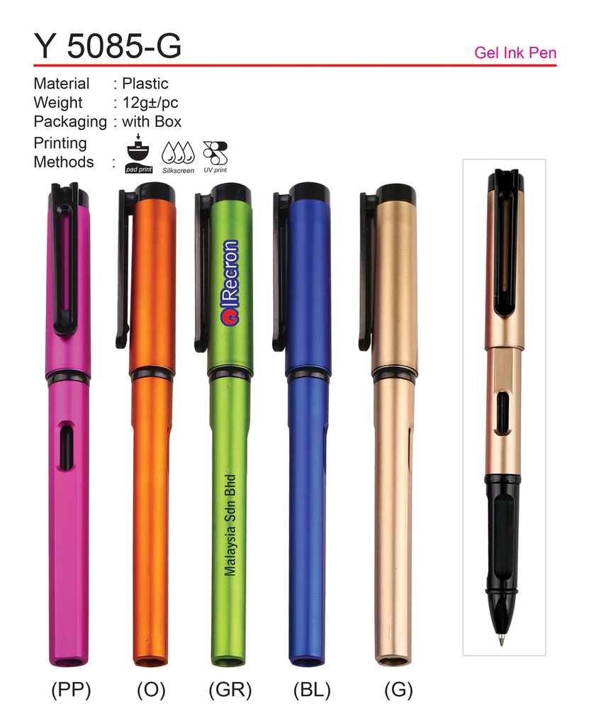 [Y-5085-DBL-G] GEL INK PEN (DBL)