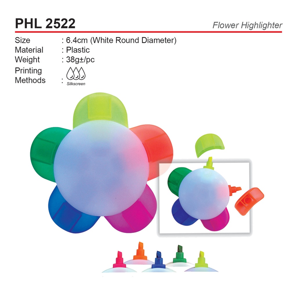 [PHL-2522] FLOWER HIGHLIGHTER (NO BOX)