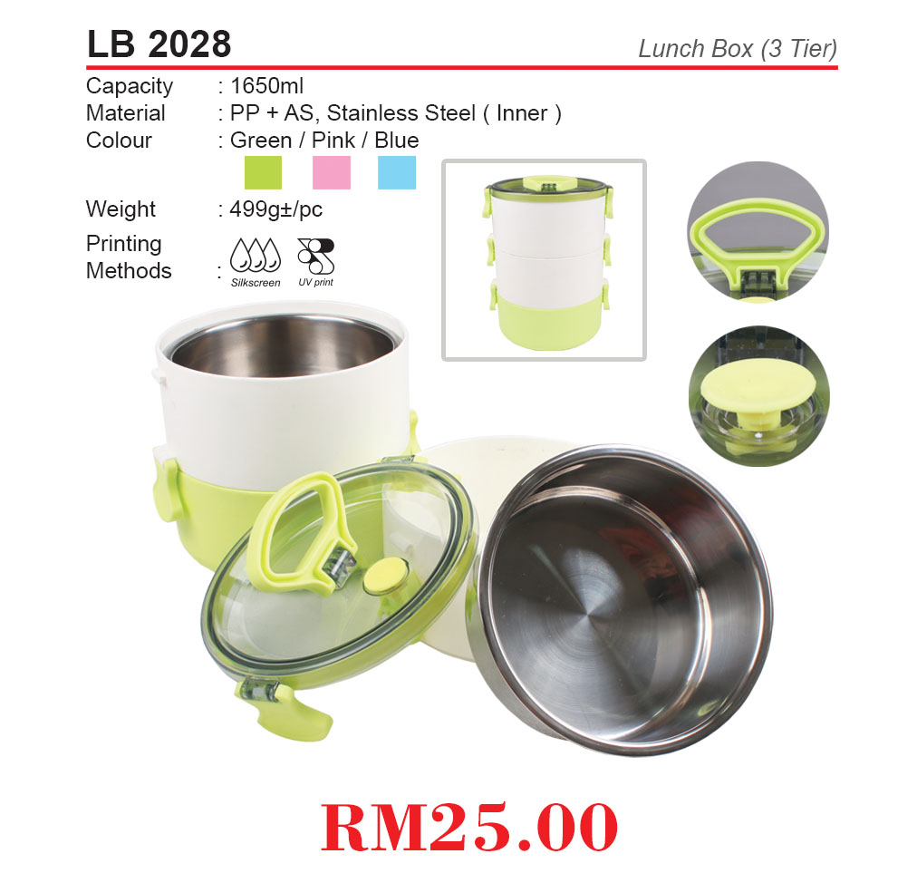 LUNCH BOX( 3 TIER)