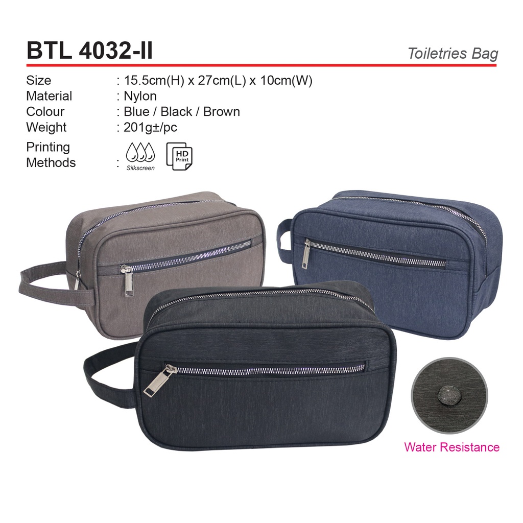 MULTIPURPOSE / TOILETRIES BAG