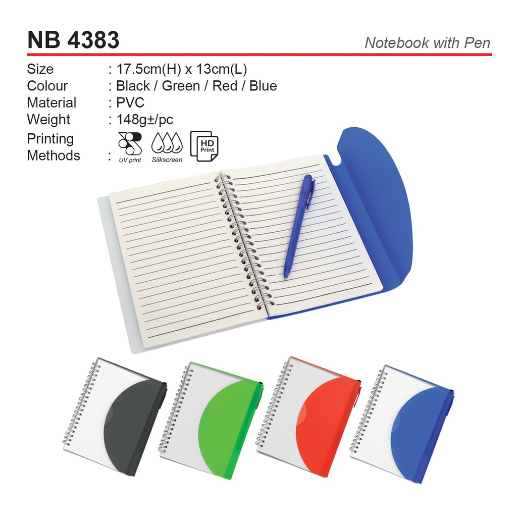 NOTEBOOK WITH PEN