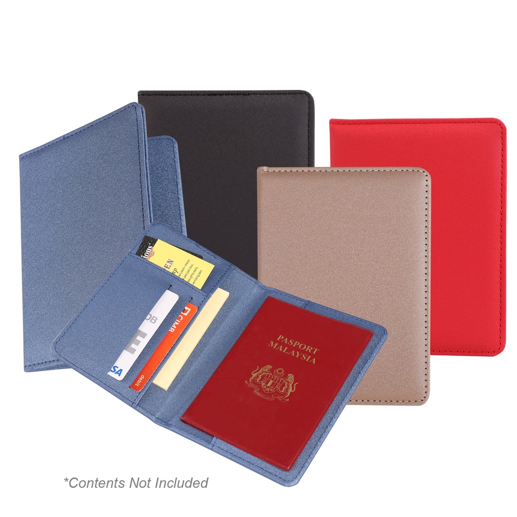 [CH-969-BK] PASSPORT HOLDER (BK)