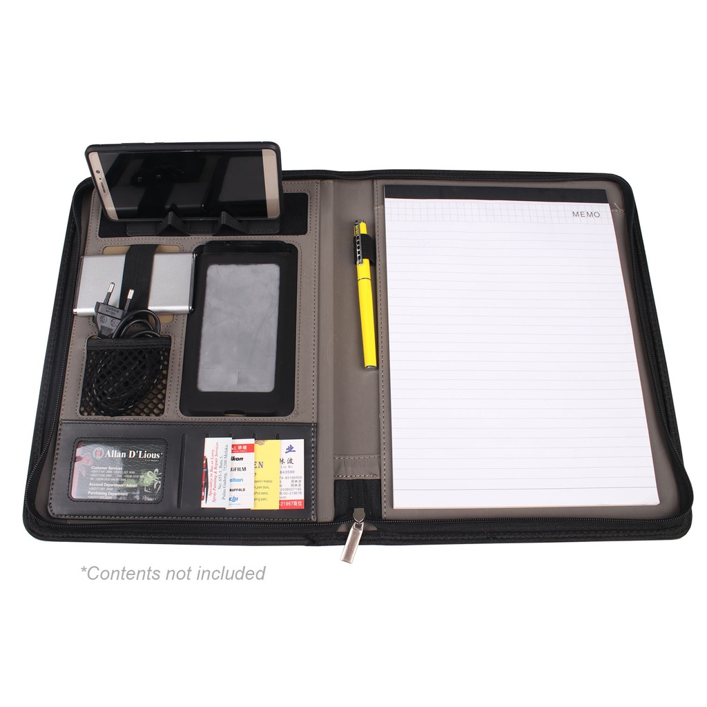 ZIPPER PU SEMINAR FOLDER