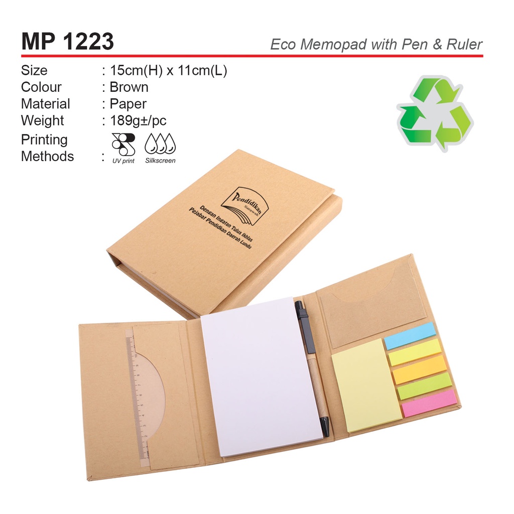 [MP-1223] PU MEMOPAD