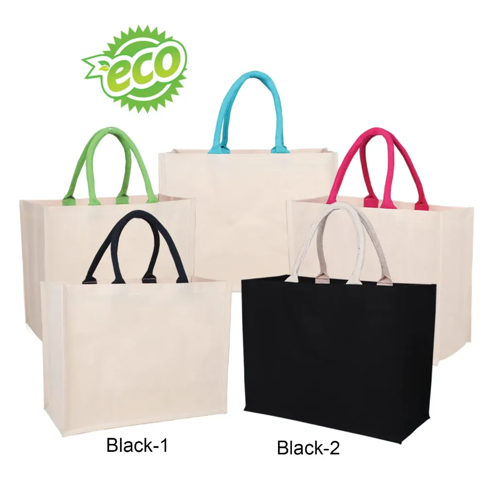 LAMINATED CANVAS BAG