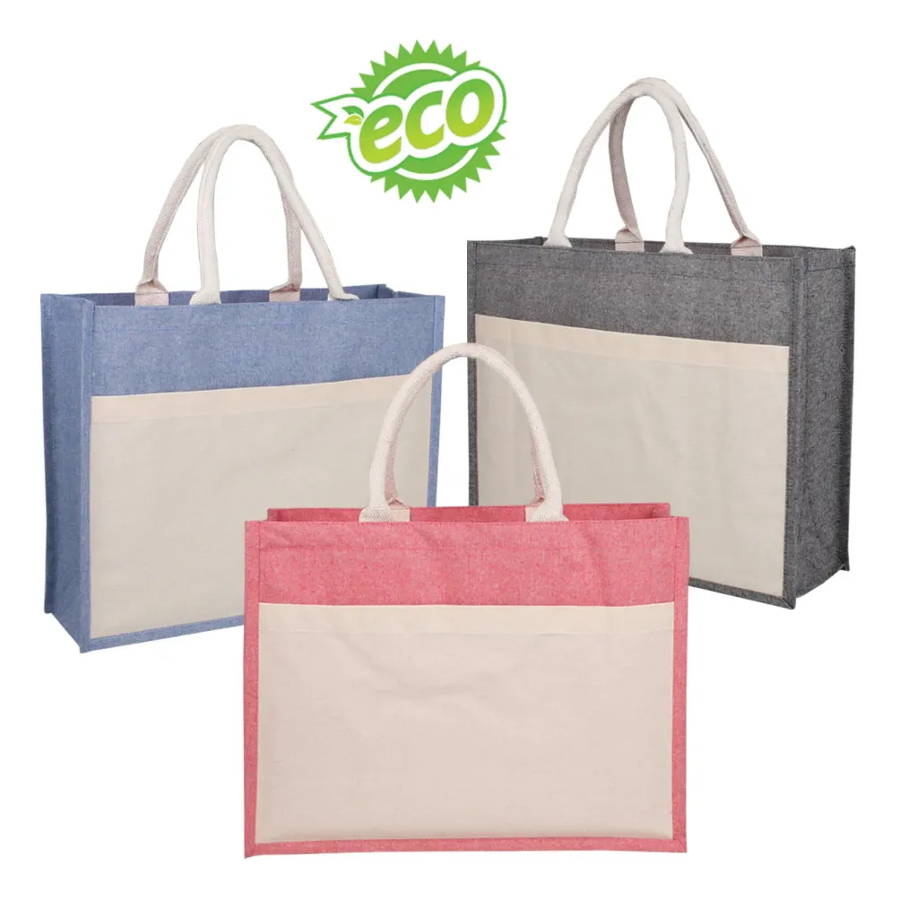 LAMINATED COTTON CANVAS BAG