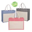LAMINATED COTTON CANVAS BAG