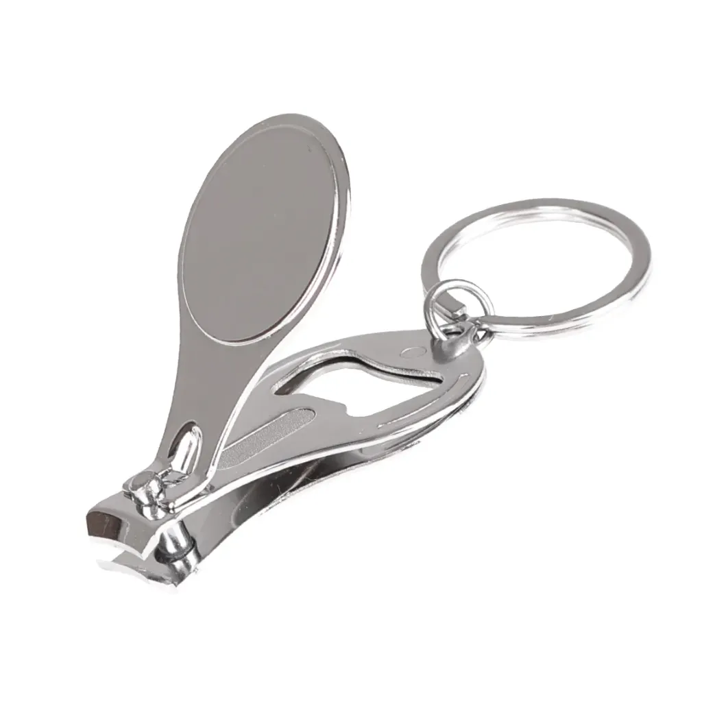 [YS-922-II-SIL] NAIL CLIPPER+BOTTLE OPENER