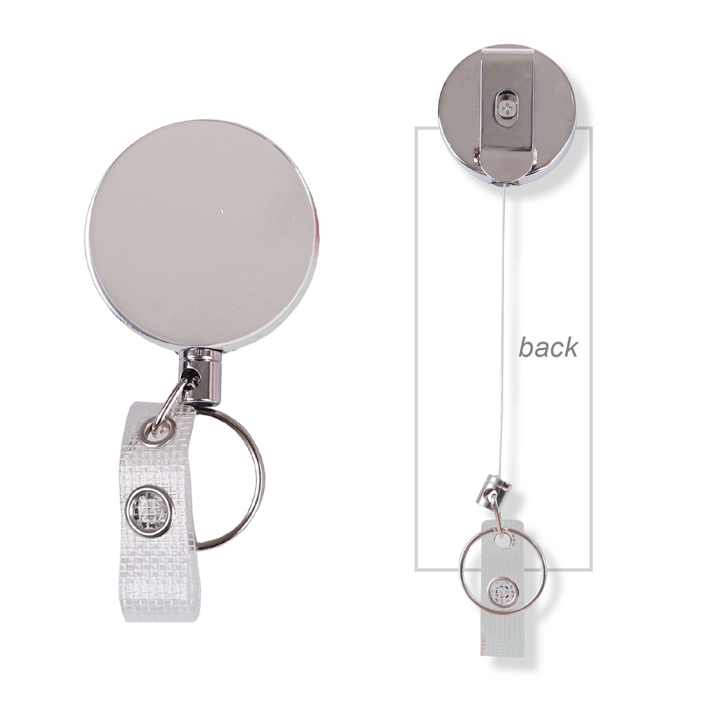 [YT-4418-SIL] NAMETAG PULLEY