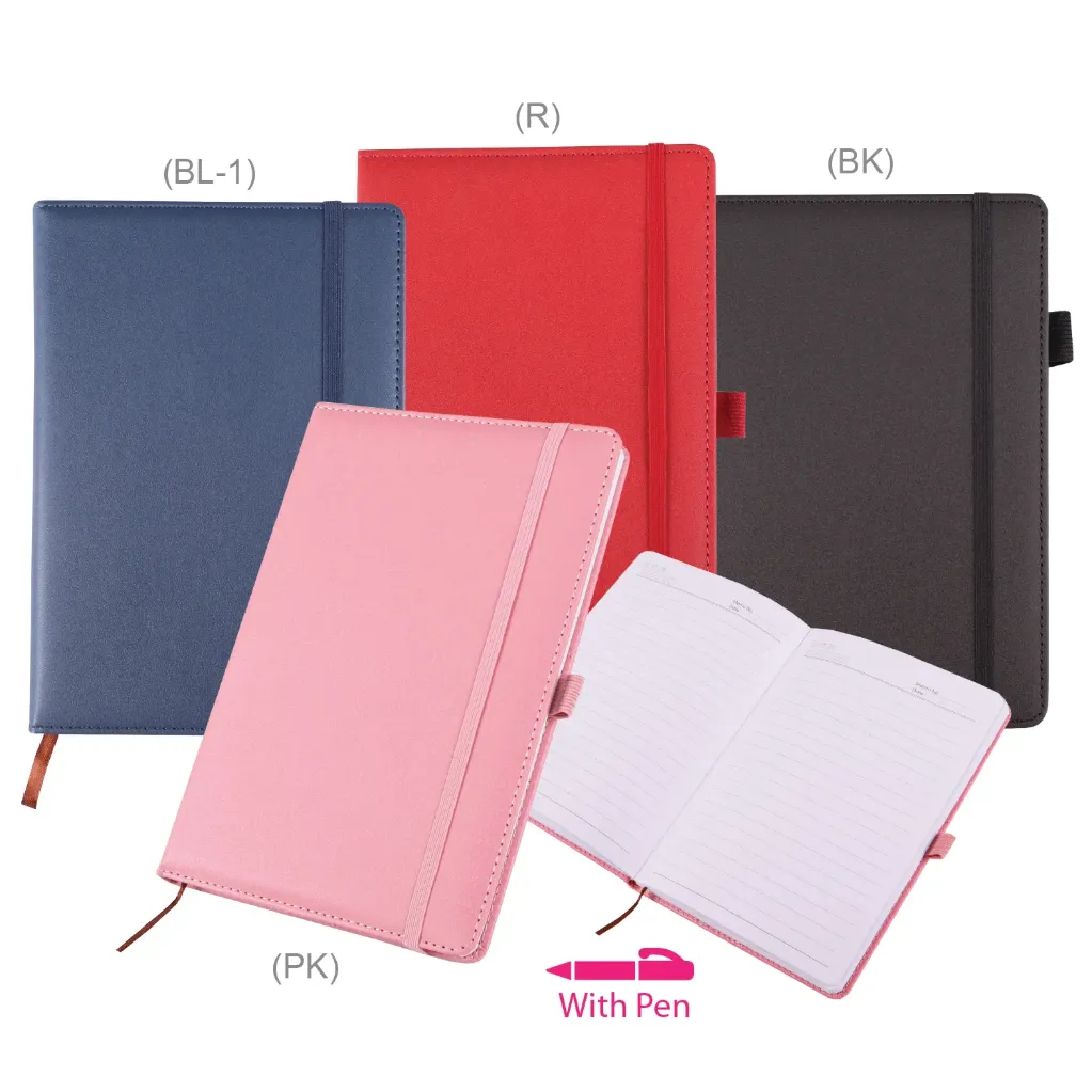 NOTEBOOK WITH PEN & PAPER SLEEVE
