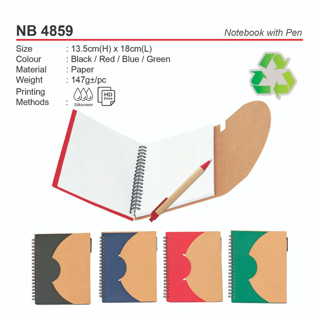 NOTEBOOK WITH PEN