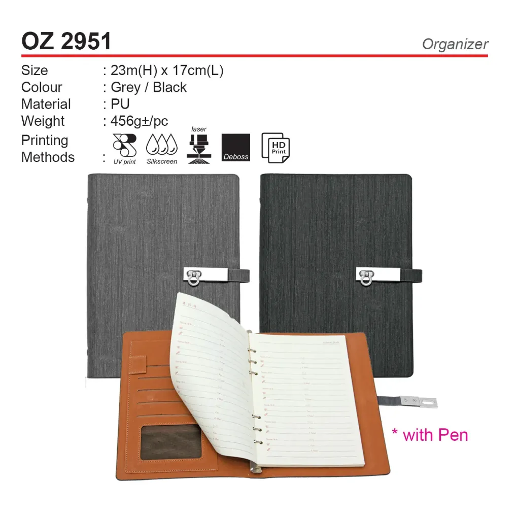 ORGANIZER W RIBBON BOX