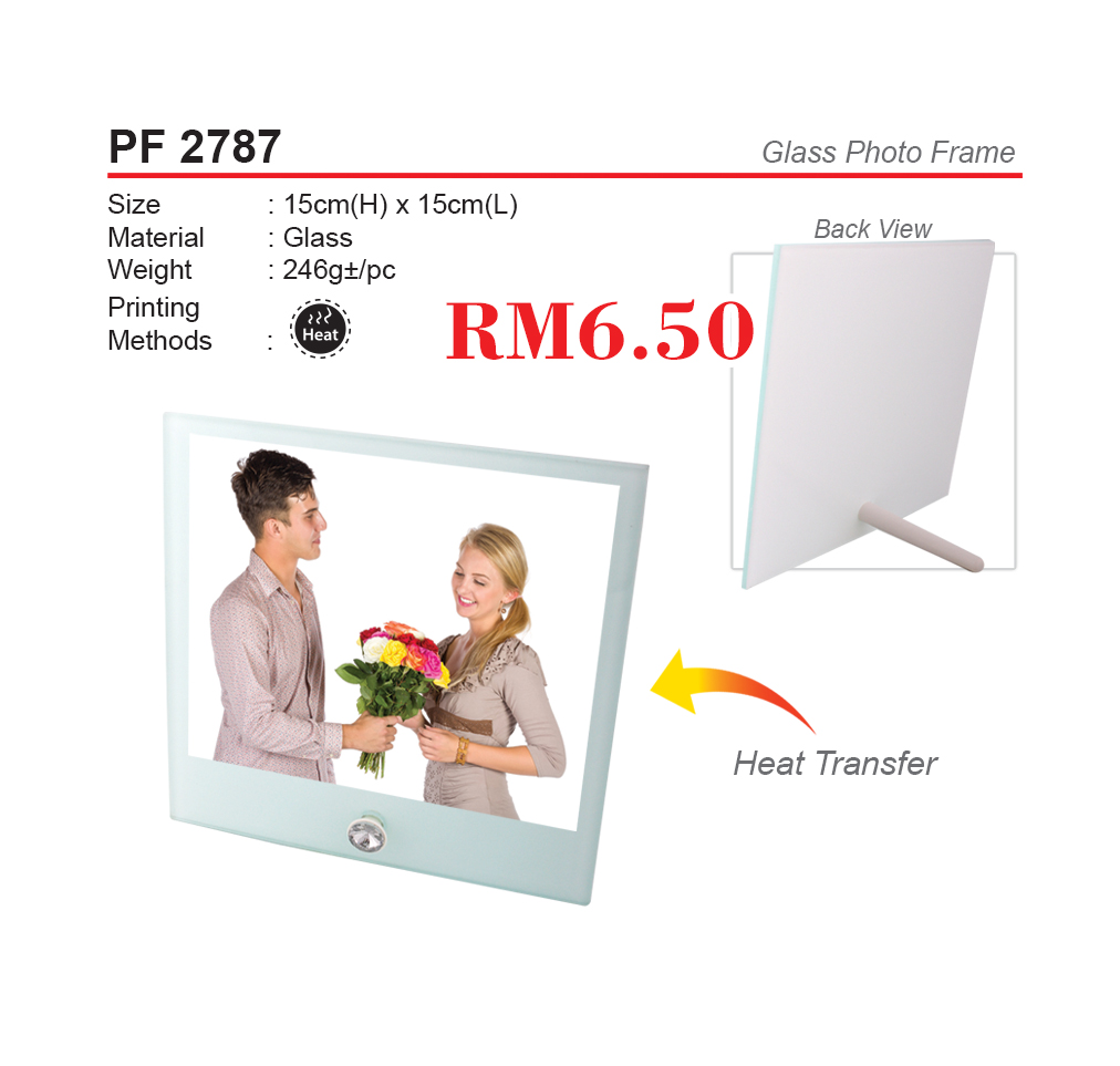 [PF-2787] GLASS PHOTO FRAME
