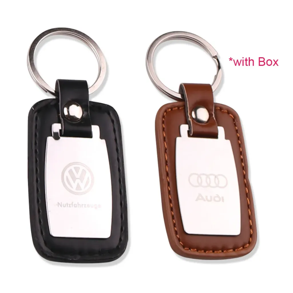 PU W METAL KEYCHAIN