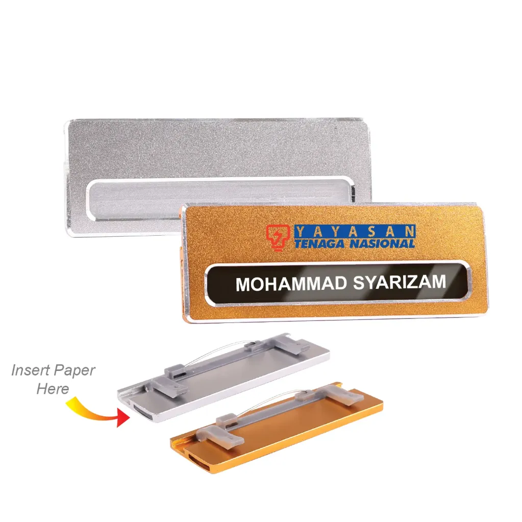 REUSABLE NAME TAG