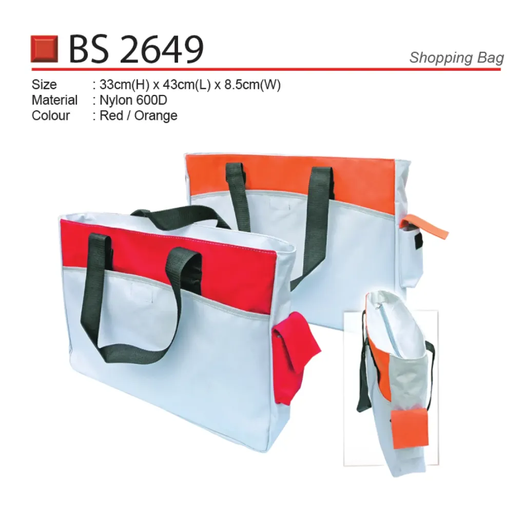 REUSABLE SHOPPING TOTE BAG