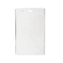 TRANSPARENT PVC ID CARD HOLDER