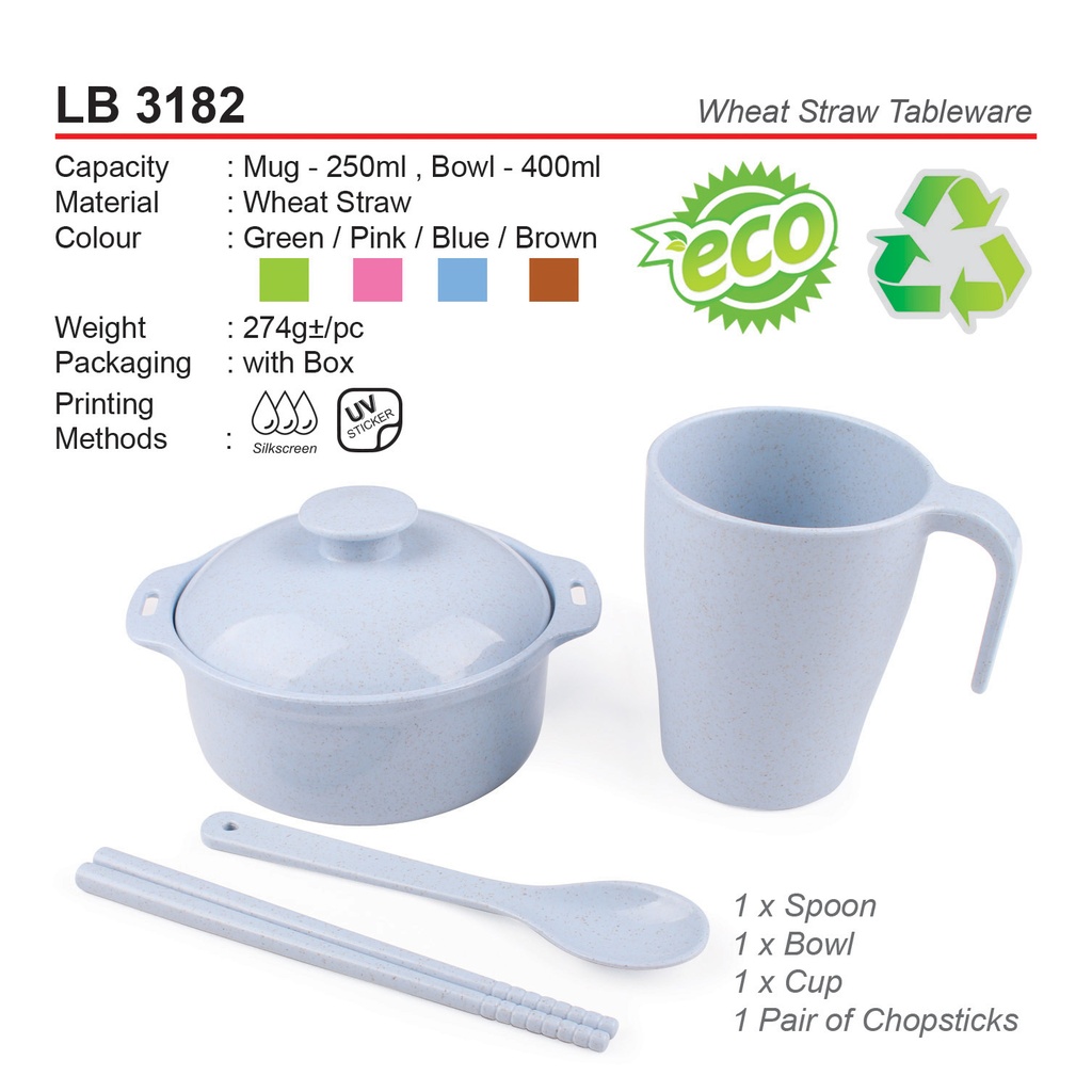 WHEAT STRAW TABLEWARE