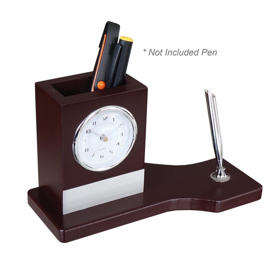 [W-894] WOODEN 3 IN 1 DESKTOP SET