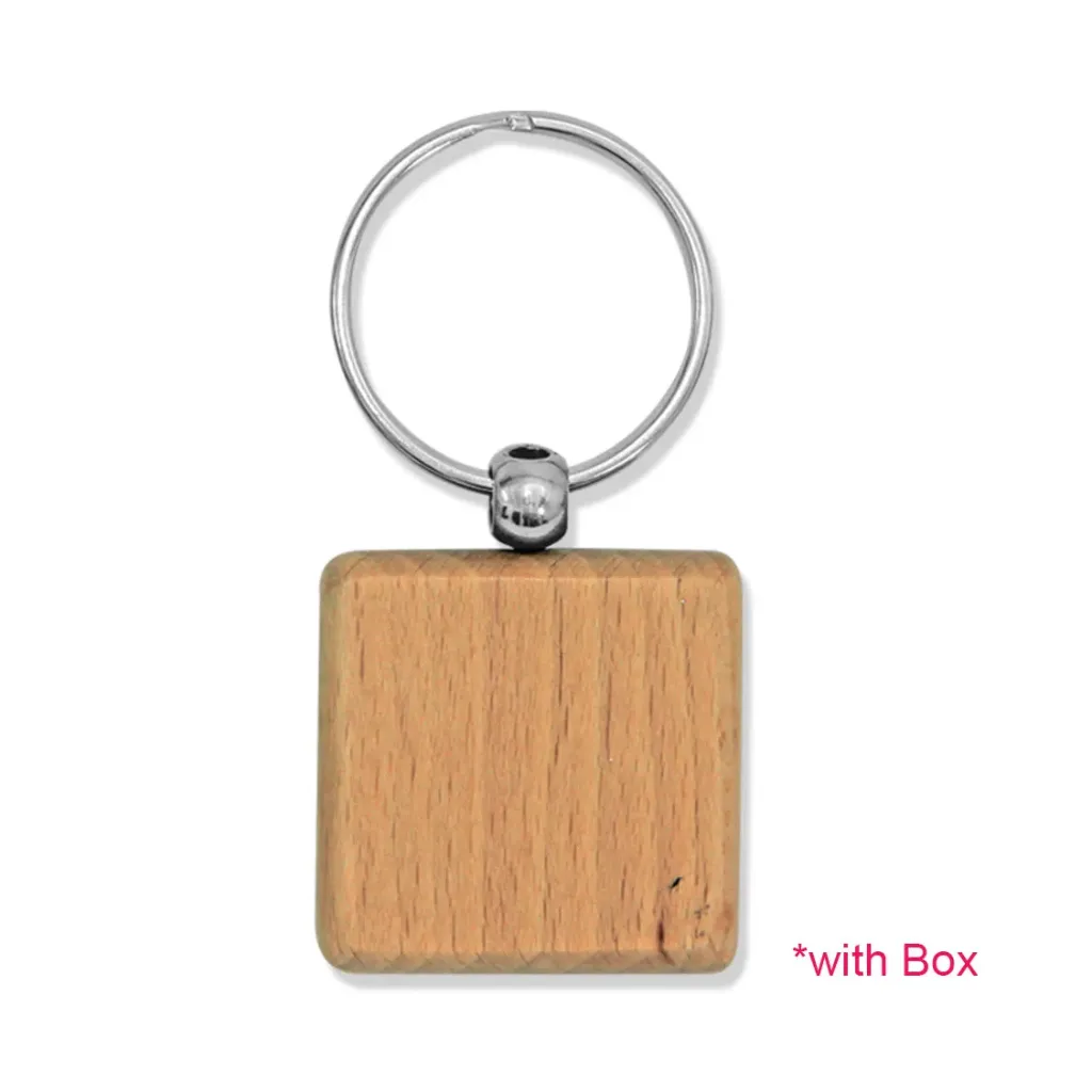 WOODEN KEYCHAIN