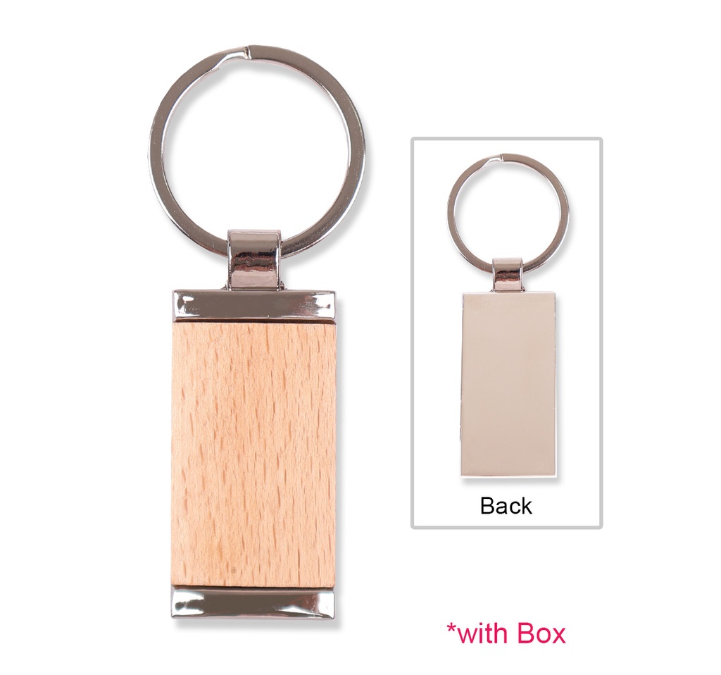 WOODEN KEYCHAIN