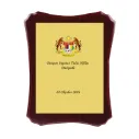 WOODEN PLAQUE