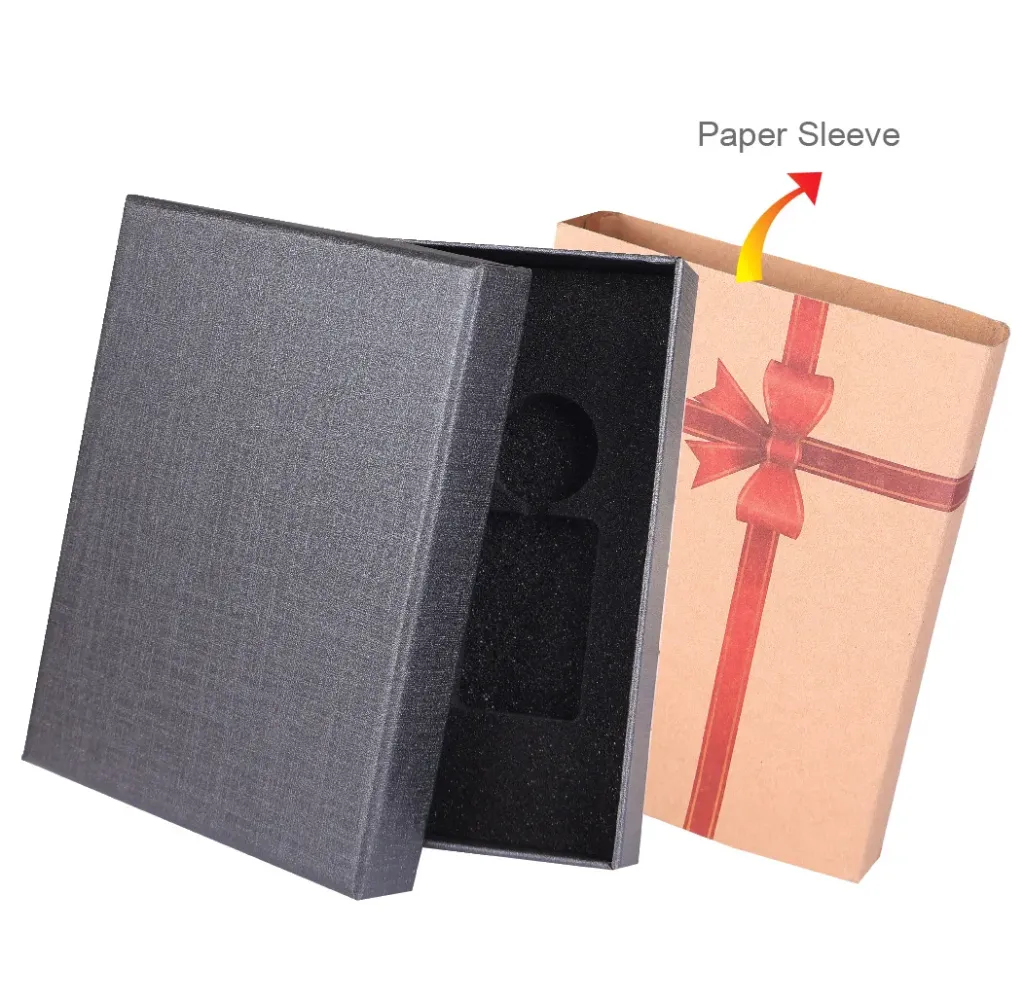 GIFT BOX W PAPER SLEEVE [2 IN 1]