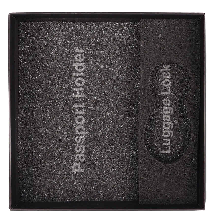 [SPO-16-VI-A] SPONGE FOR PASSPORT HOLDER + LUGGAGE LOCK