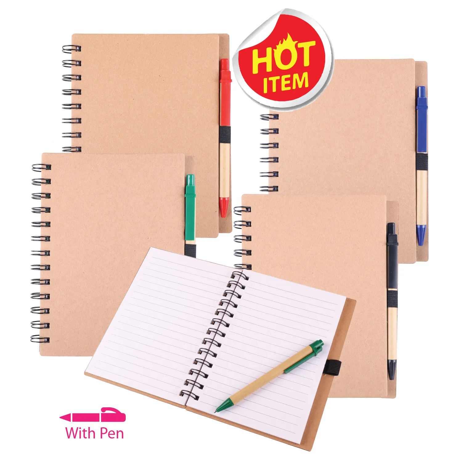 NOTEBOOK WITH PEN