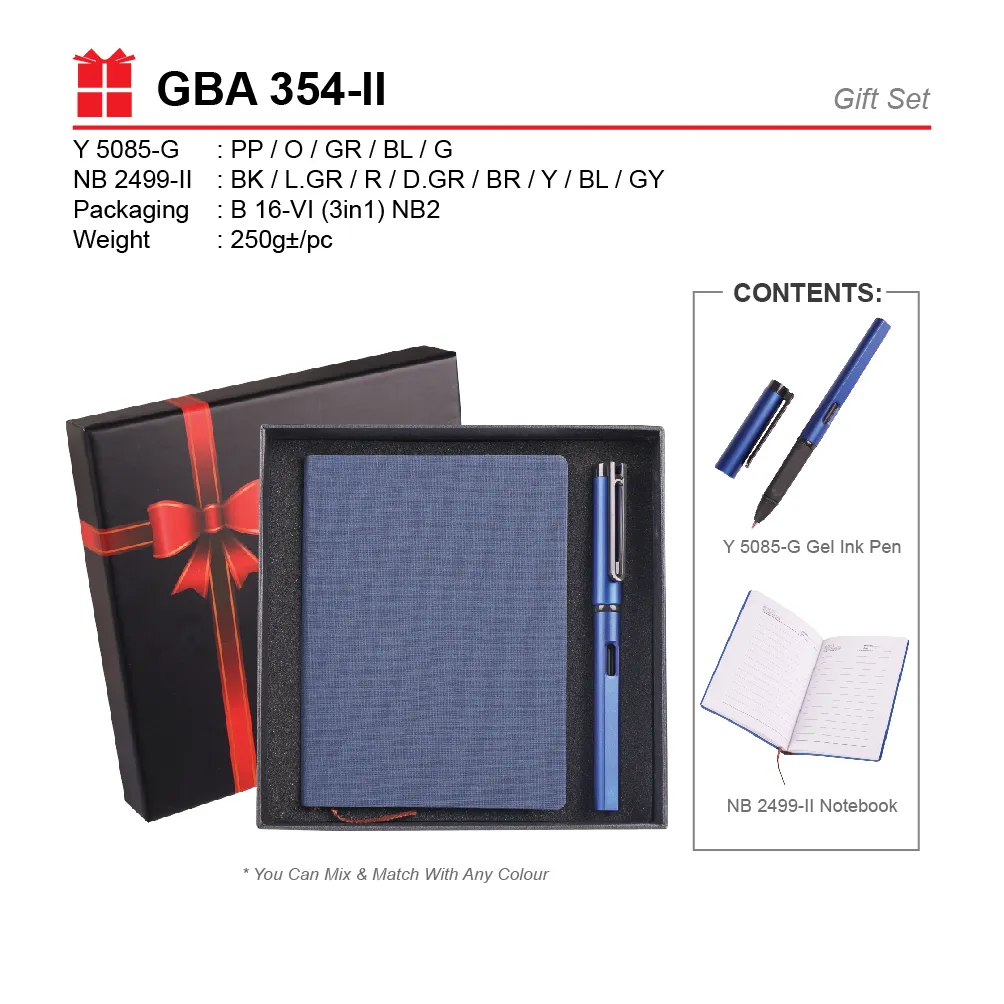 GIFT SET-Y 5085-G+NB 2499-II+B 16-VI(3 IN 1)