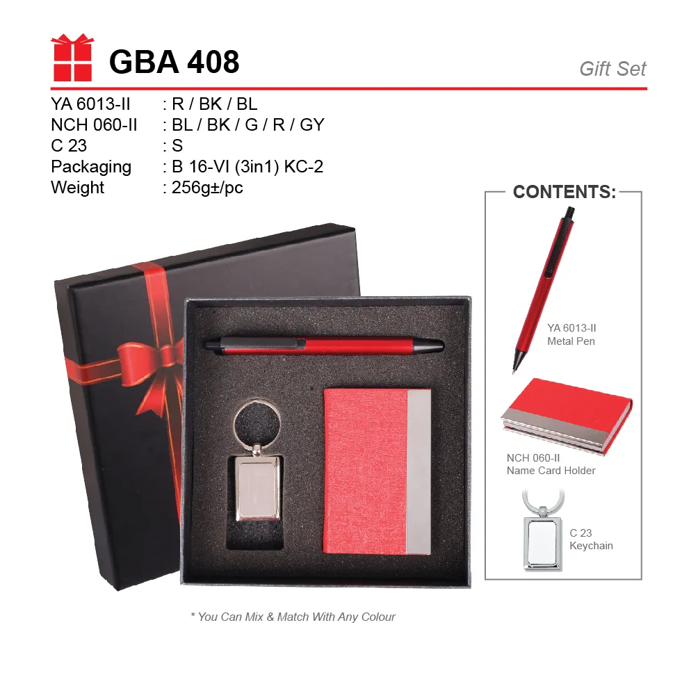 GIFT SET-YA 6013-II+NCH 060-II+C 23+B 16-VI(3 IN 1)C