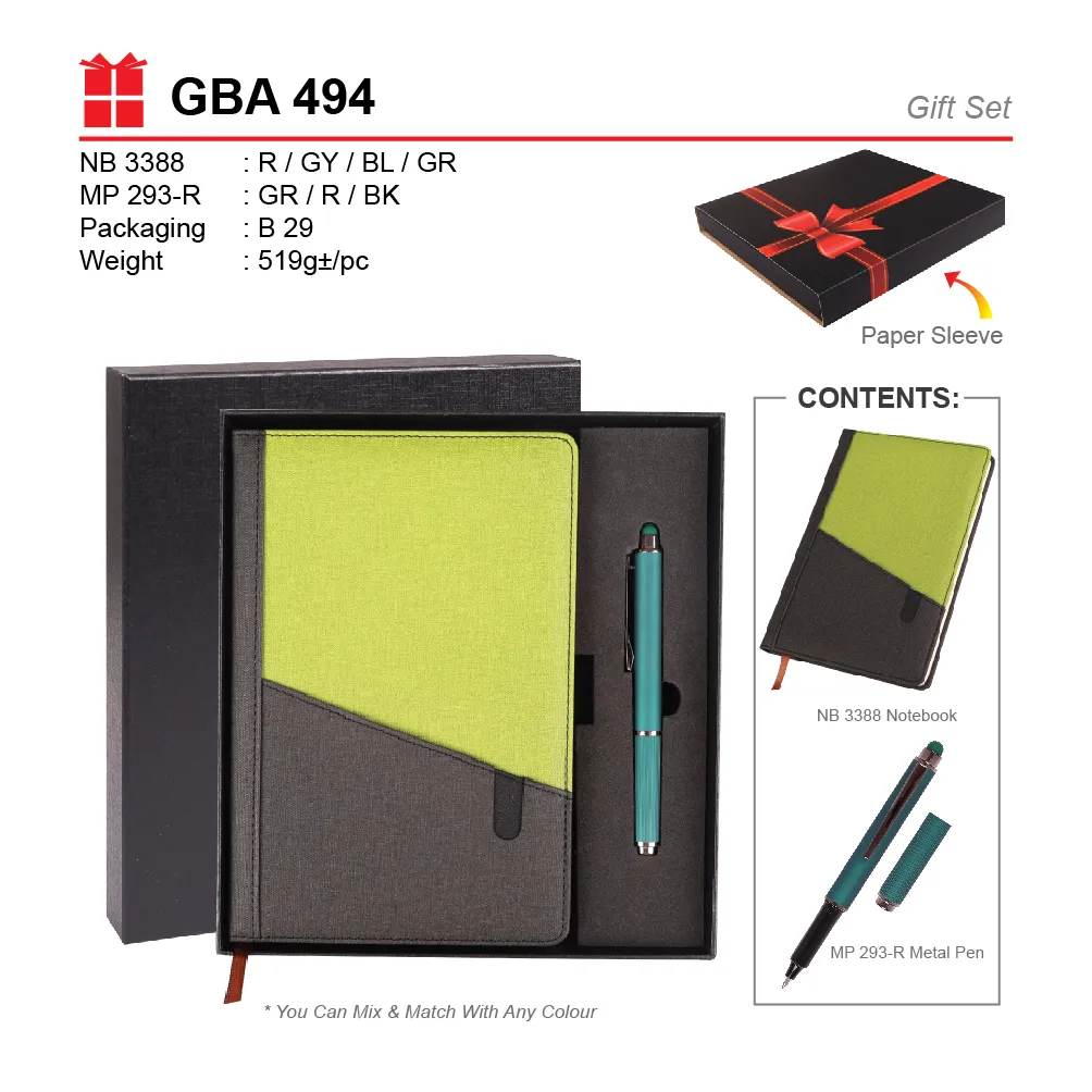 GIFT SET-MP 293-R+NB 3388+B 29
