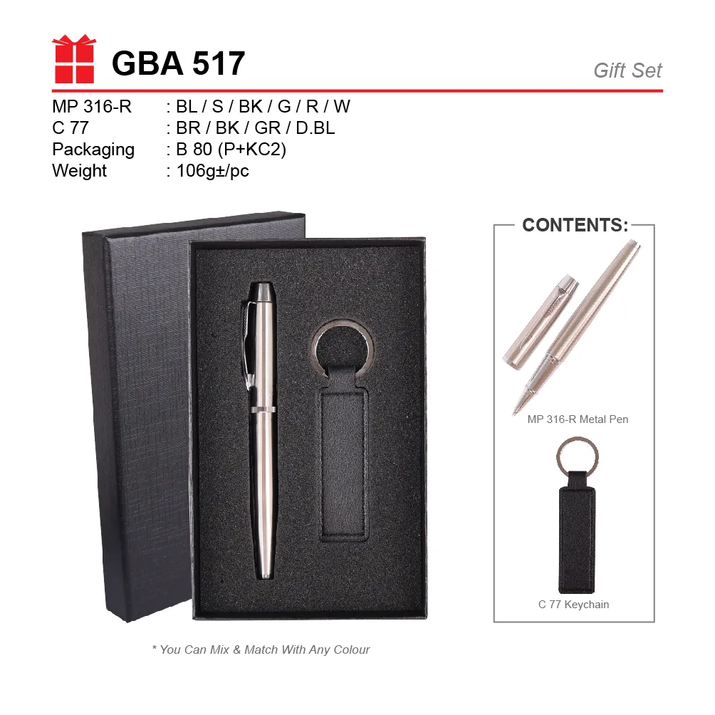 GIFT SET-MP 316-R+C 77+B 80(KC2)