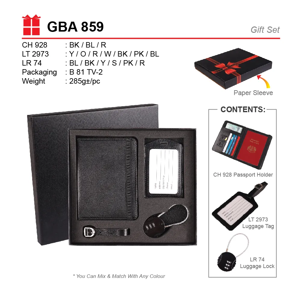 GIFT SET-CH 928+LT 2973+LR 74+ B 81(TV2)
