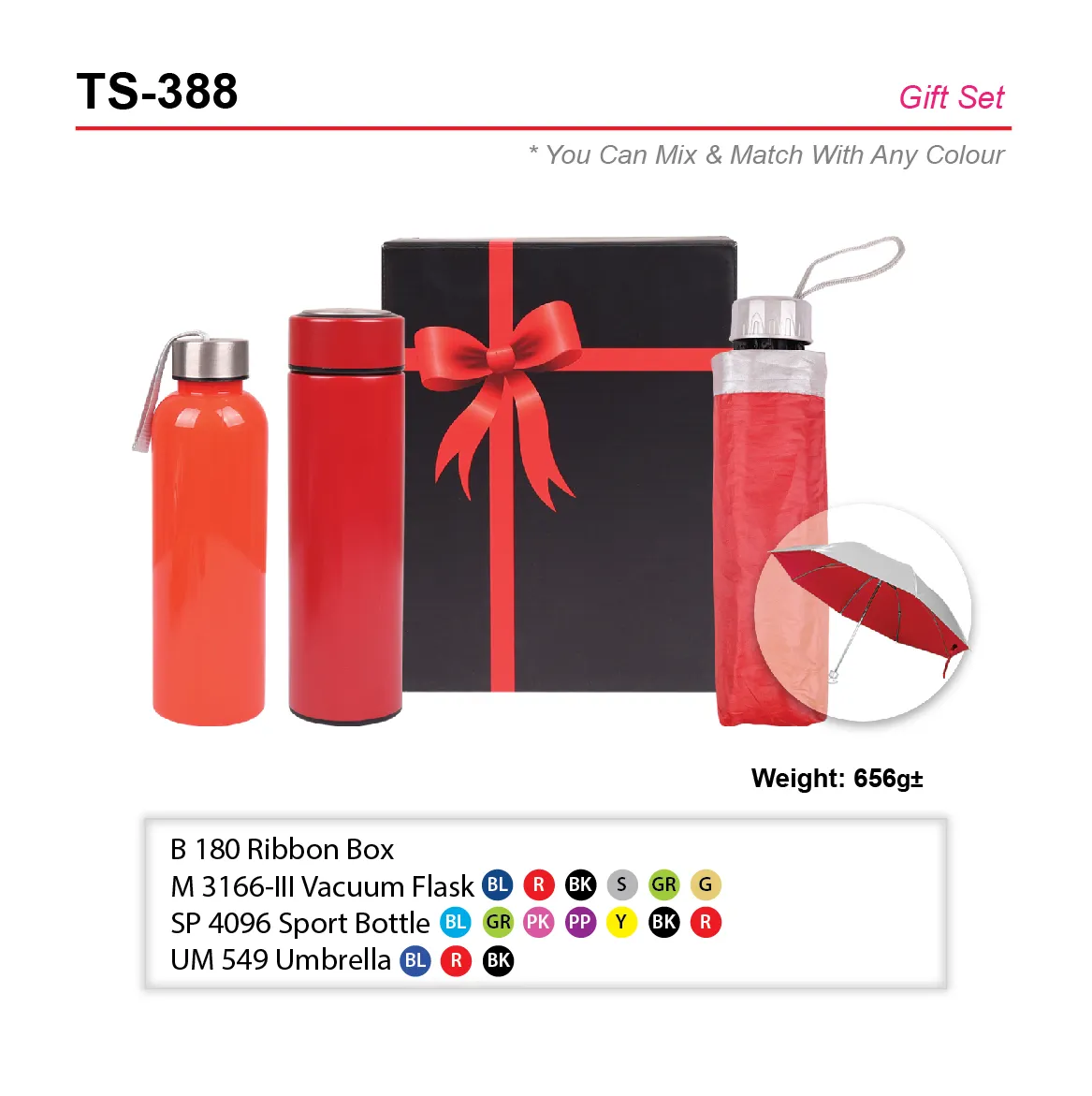 TRAVEL SET-M 3166-III+SP 4096+UM 549+B 180