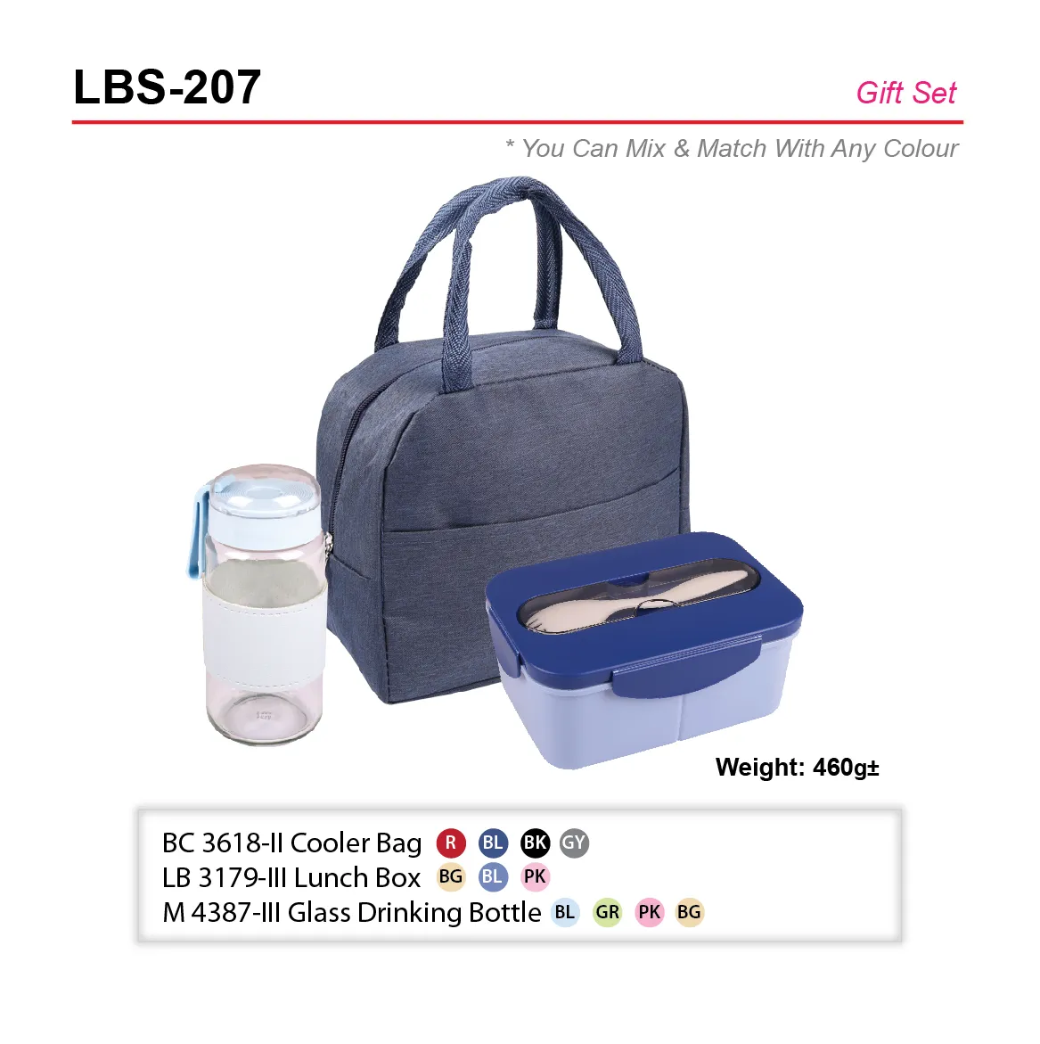 GIFT SET-BC 3618-II+M 4387-III+LB 3179-III