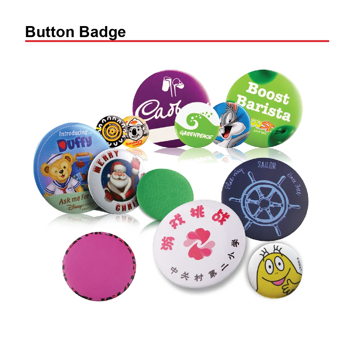 BUTTON BADGE