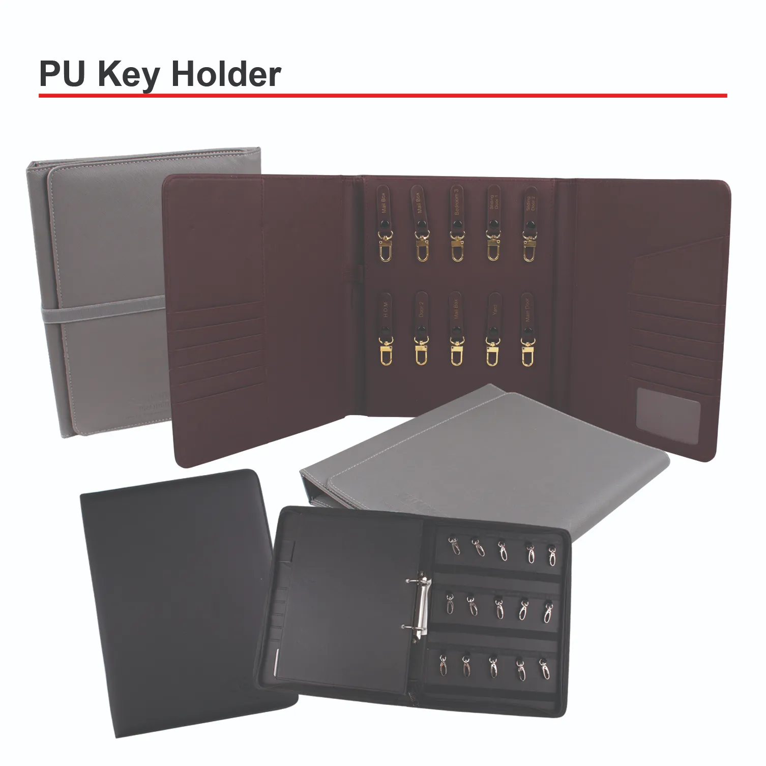 PU KEY HOLDER
