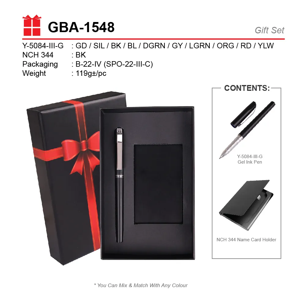 GIFT SET - Y-5084-III-G + NCH 344 + B-22-IV(C)