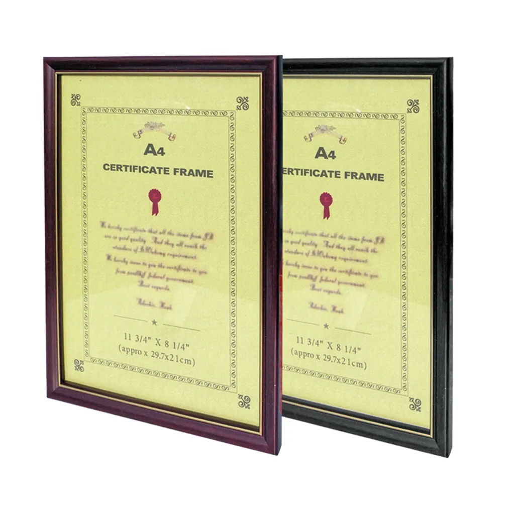 A4 CERTIFICATE FRAME
