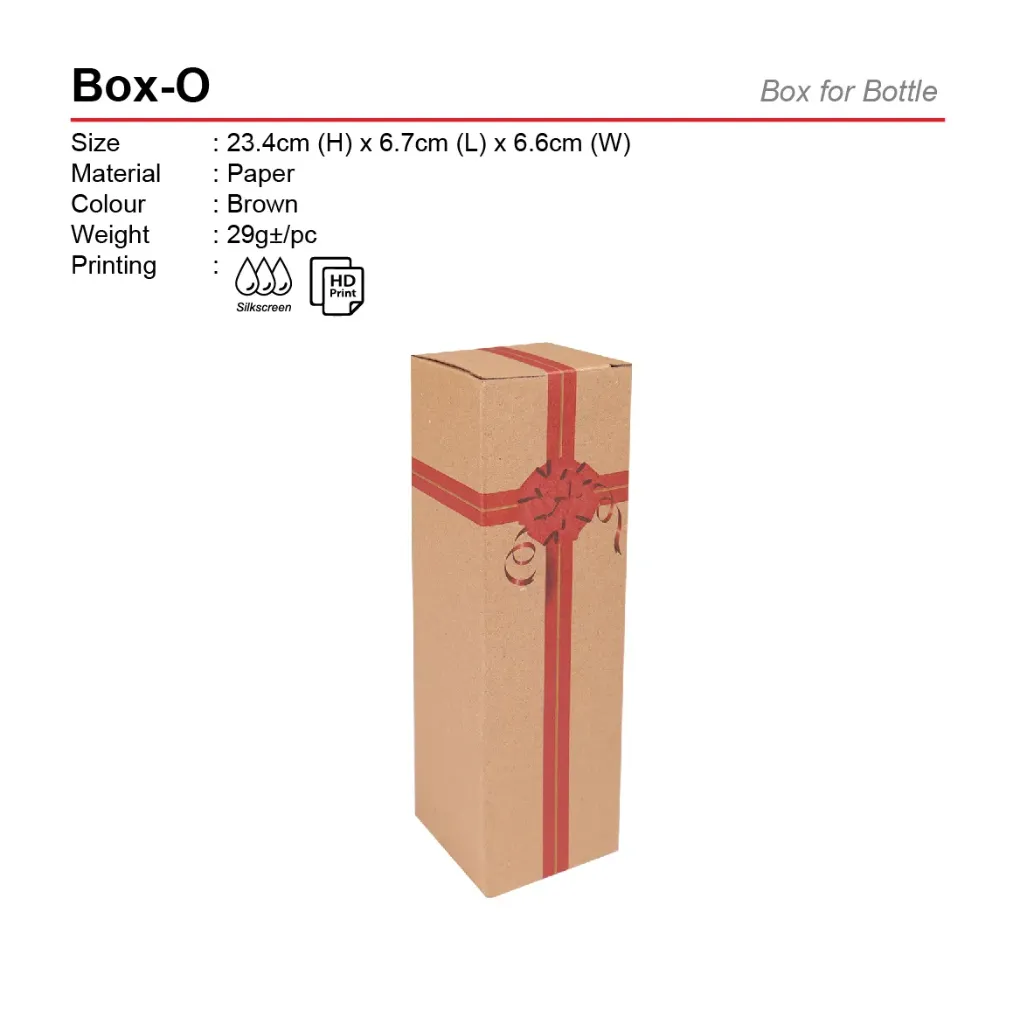 BOX FOR BOTTLE