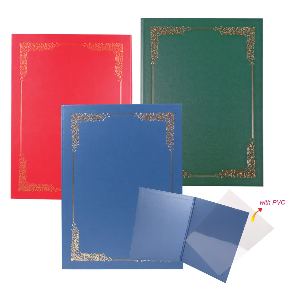 CERTIFICATE HOLDER  (WITH PVC)