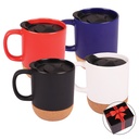 CORK BASE CERAMIC MUG